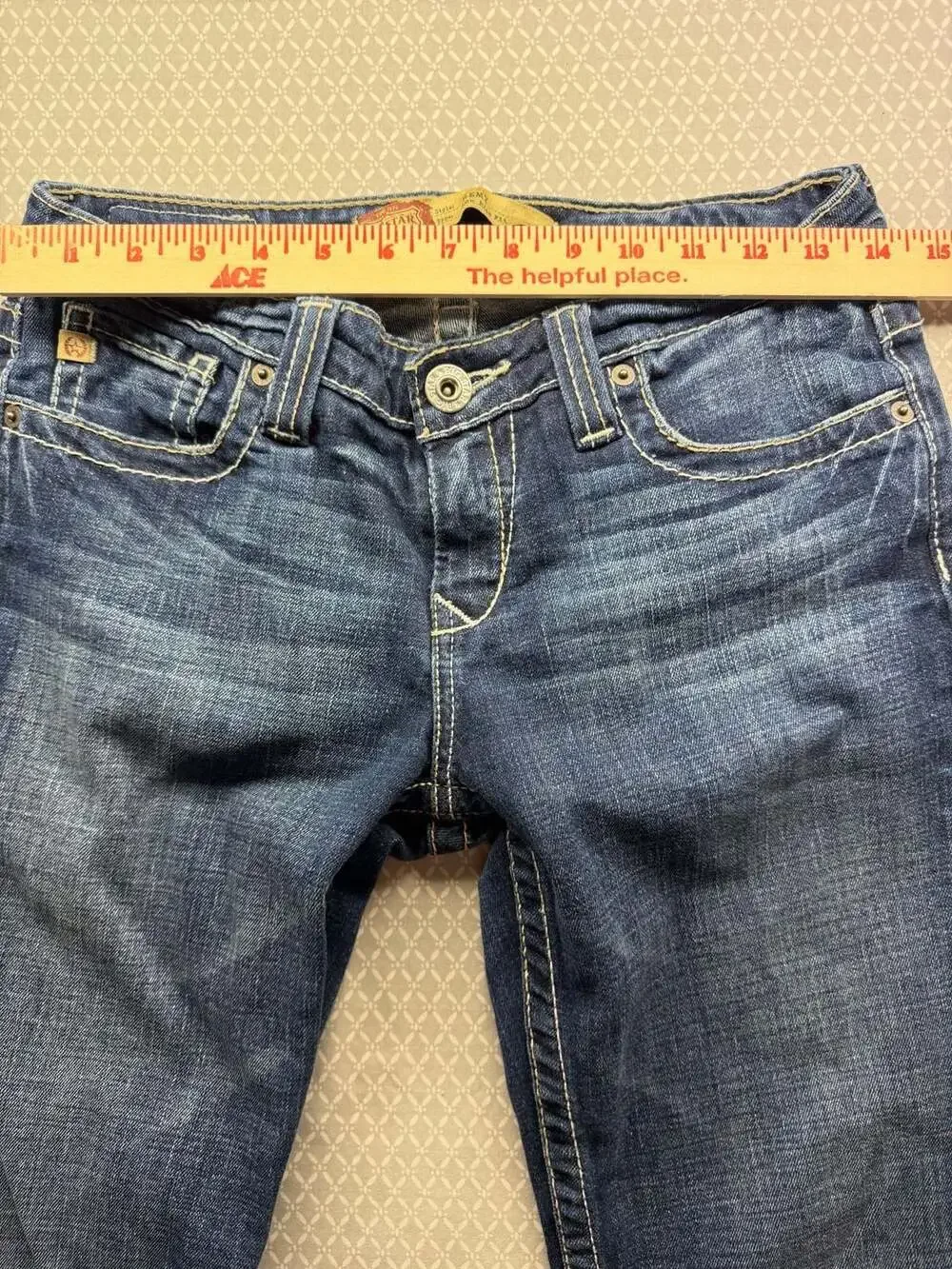 Big Star Remy Low Rise Fit Jeans Size 28R - Picture 9 of 16
